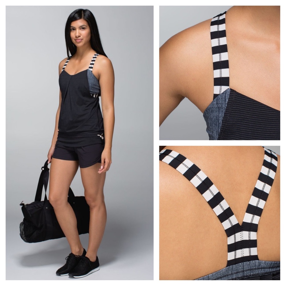 Lululemon Rest Less Run Tank With Built In Bra Sz… - image 2